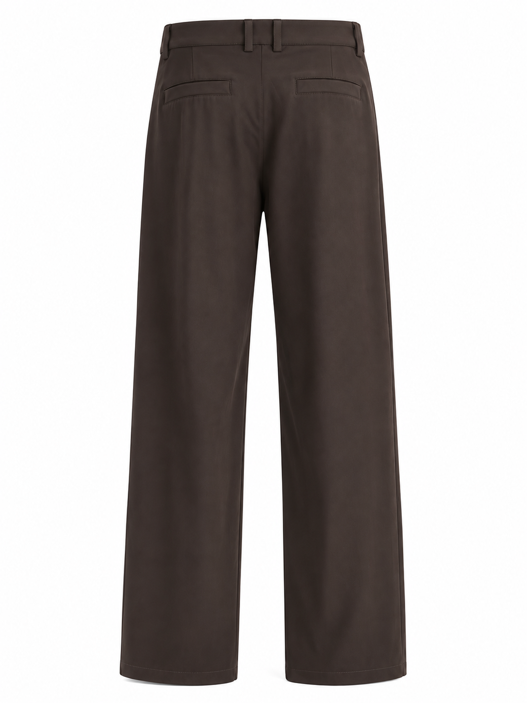 Alvero Fabric Trouser - Brown