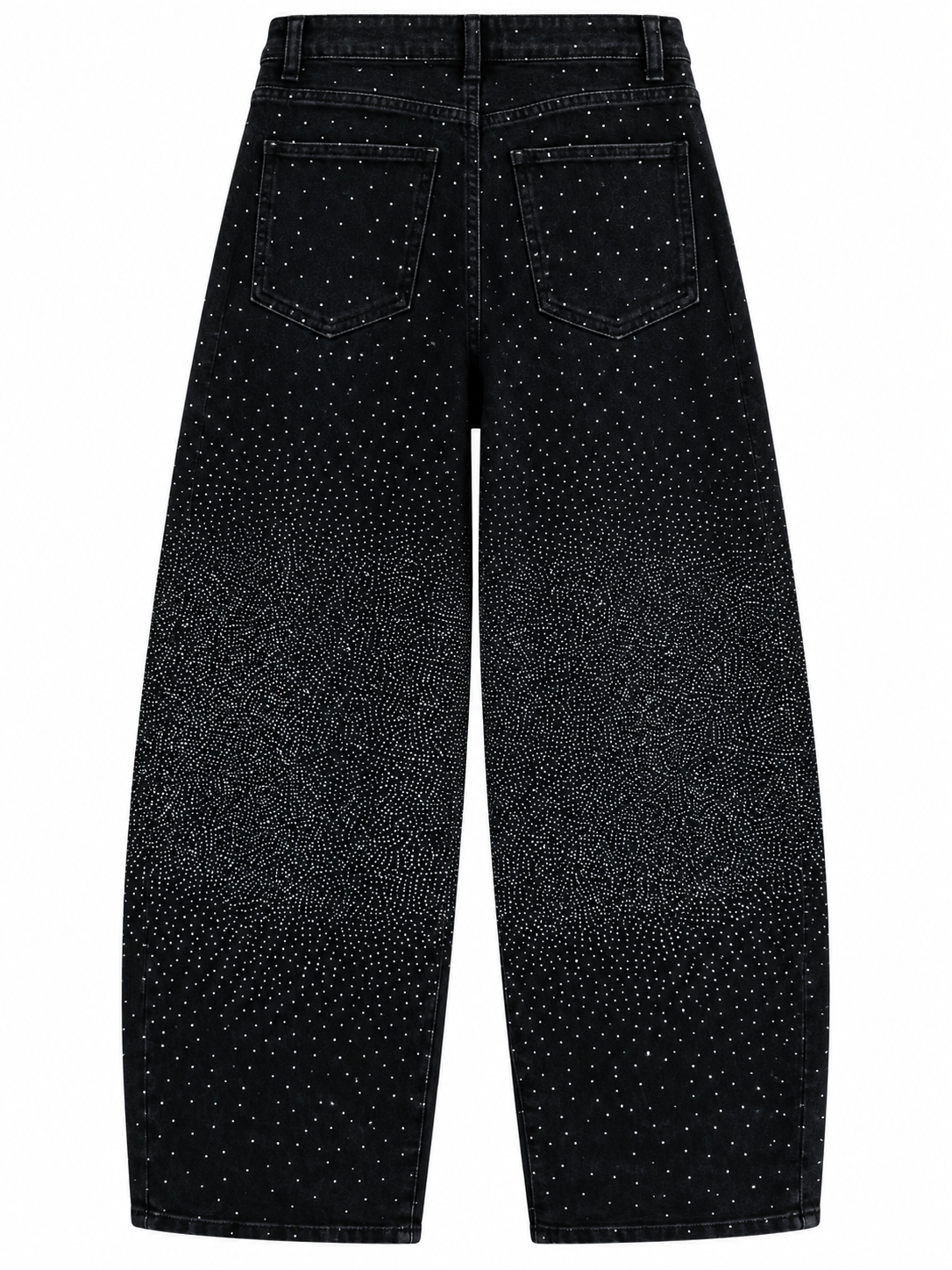 Midnight Glow Jeans - Black