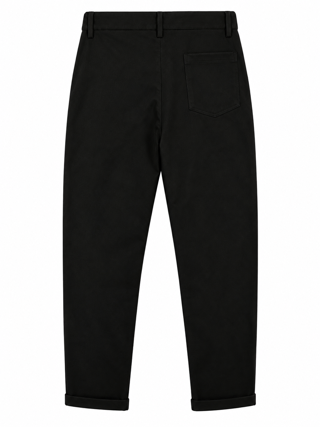 Piano Fabric Trousers - Black