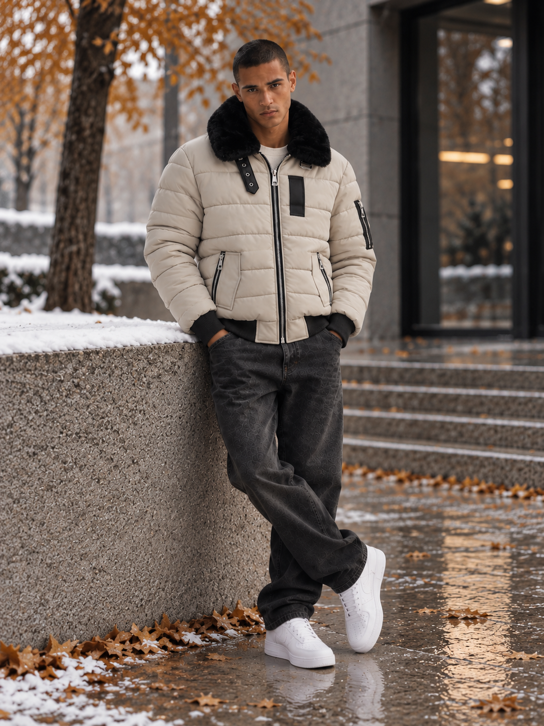 Milan Jacket - Beige