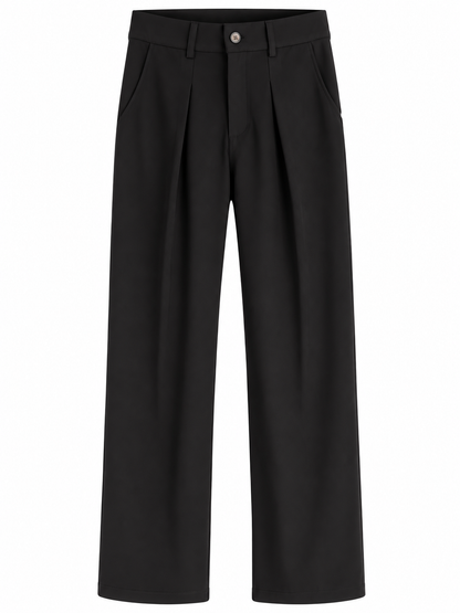 Alvero Fabric Trouser - Black