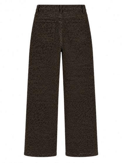 Milan Leopard Jeans