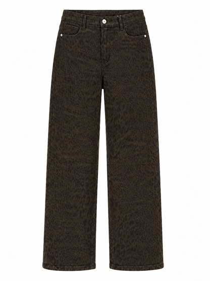 Milan Leopard Jeans