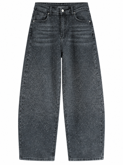 Midnight Glow Jeans - Grey