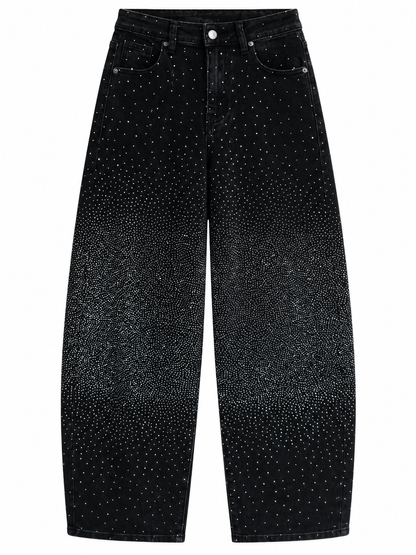 Midnight Glow Jeans - Black