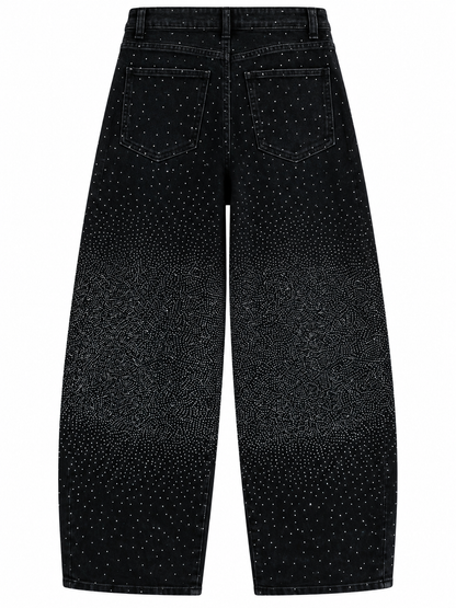 Midnight Glow Jeans - Black