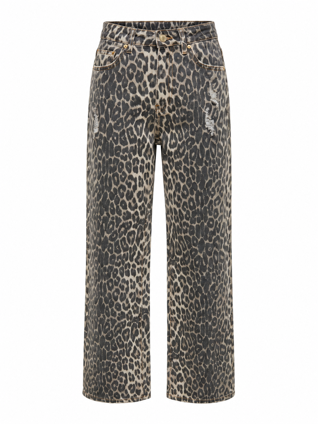 Savannah Leopard Jeans
