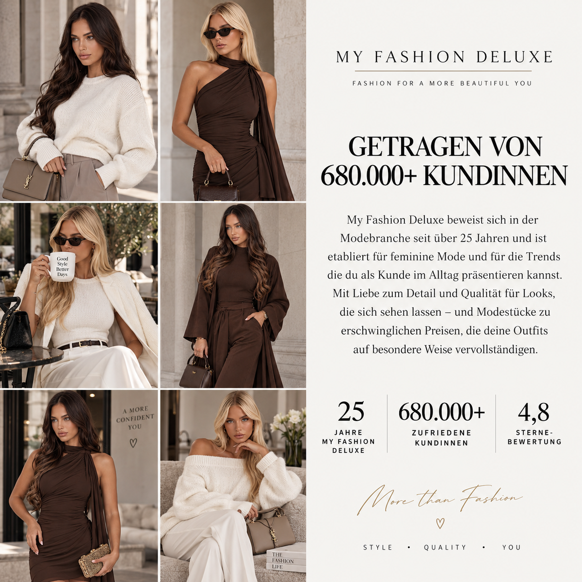 My Fashion Deluxe - Getragen von 680.000+ Kundinnen