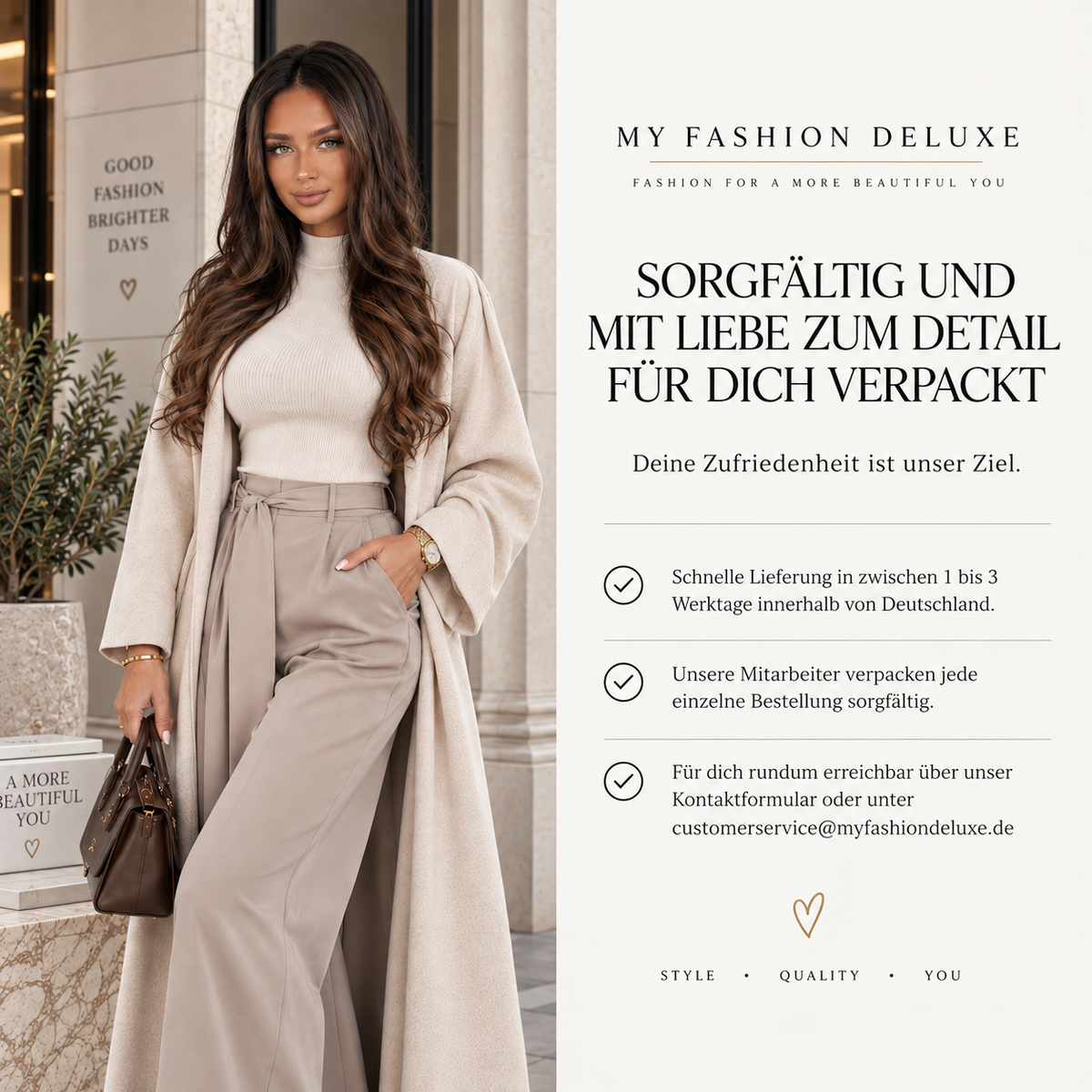 My Fashion Deluxe - Sorgfältig und mit Liebe zum Detail für dich verpackt